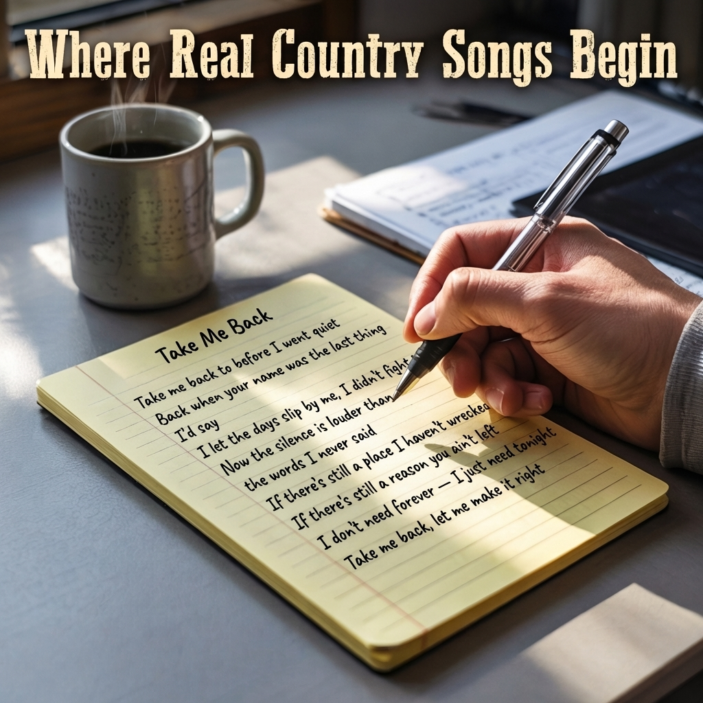 Behind The Scenes: Where Real Country Songs Begin