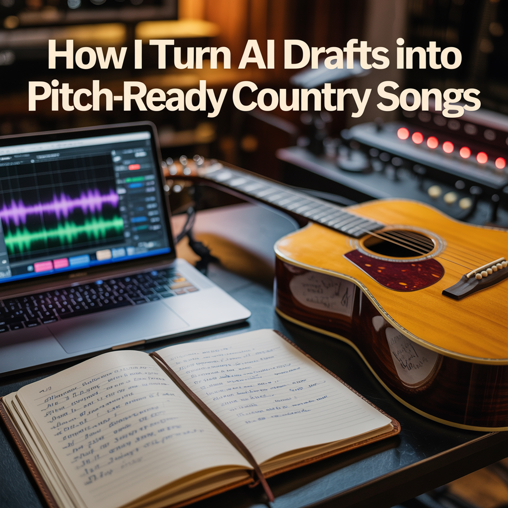 Using AI to make pitch ready songs from Nashville Lyrics.