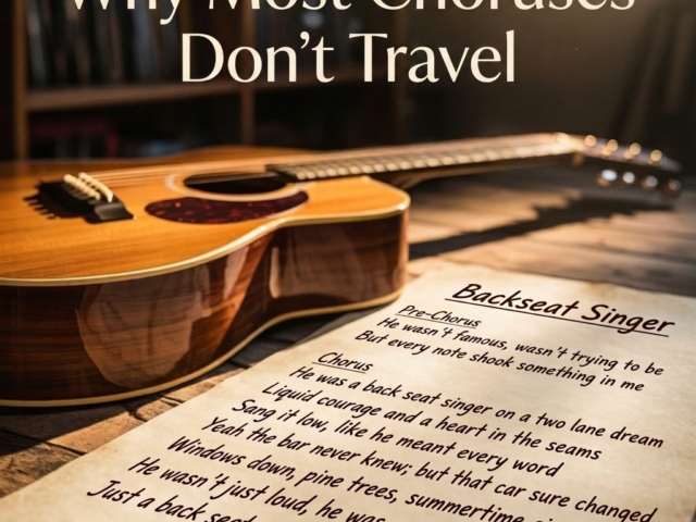 Why Most Choruses Don’t Travel