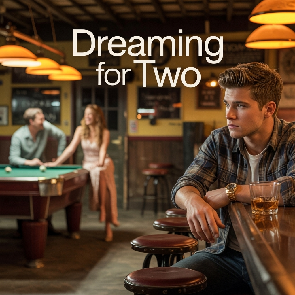 Image of a man at a bar looking at someone he thought was his future girlfriend, or more. Hit song from Nashville Lyrics.