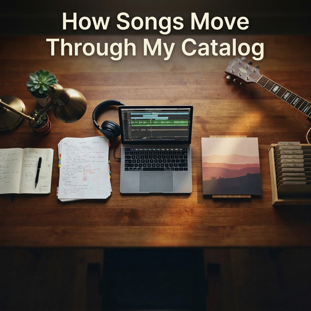 How Songs Move Through My Catalog