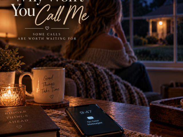Why Won’t You Call Me